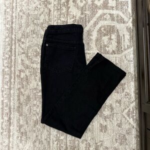 Faded Glory Black Straight Leg Jeans